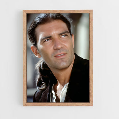 ap-antonio banderas-2 cadre Bois clair