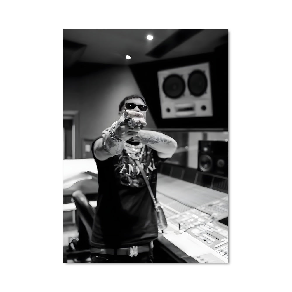 Poster Enregistrement en Studio