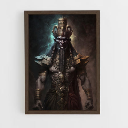 ap-anunnaki-6 cadre Bois foncé