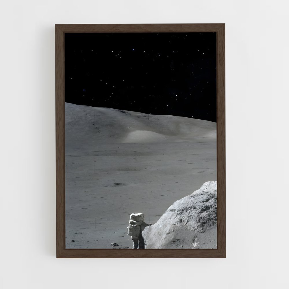ap-apollo missions-1 cadre Bois foncé