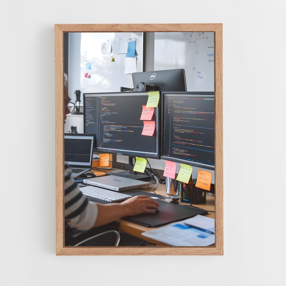 ap-app developer-3 cadre Bois clair
