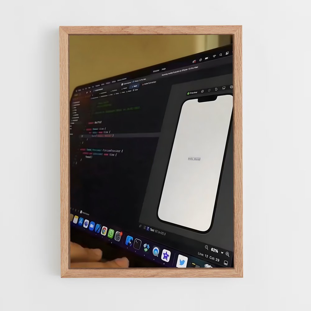 ap-app developer-5 cadre Bois clair