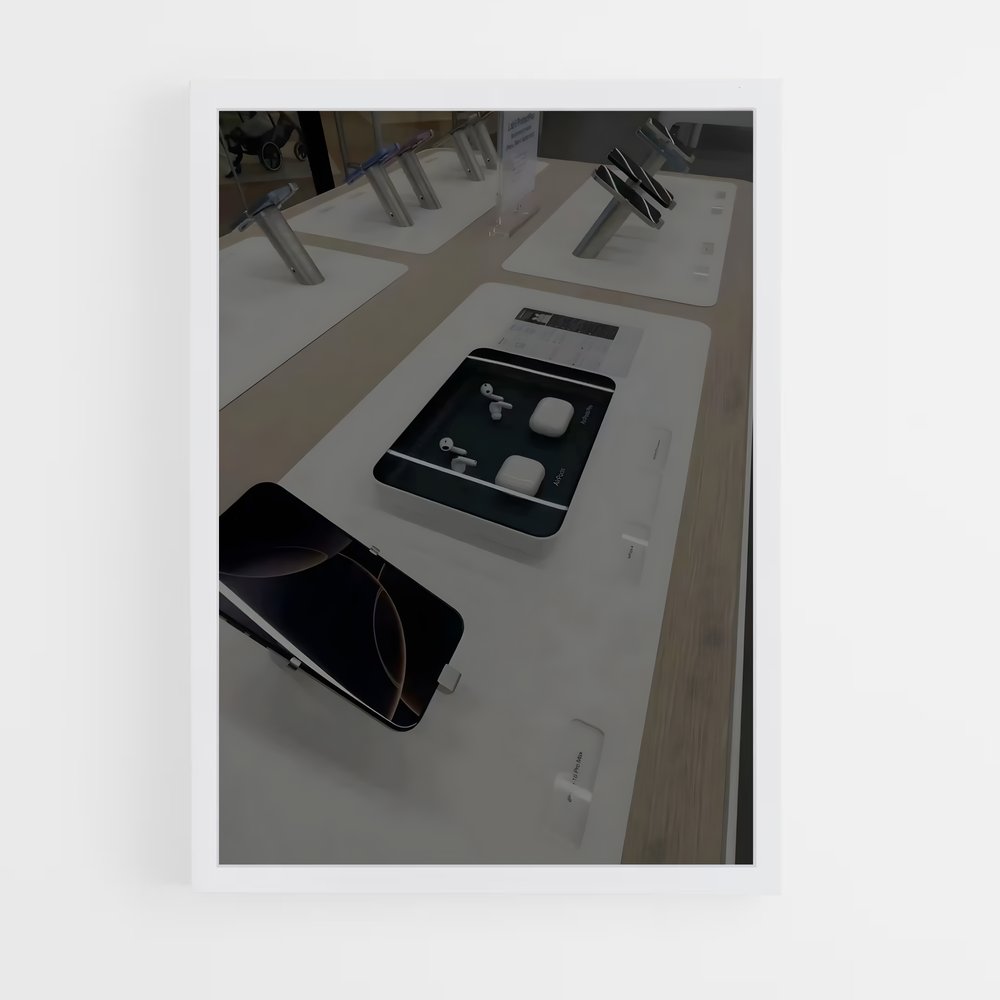 ap-apple-4 cadre Blanc