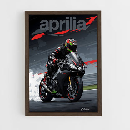 ap-aprilia-2 cadre Bois foncé