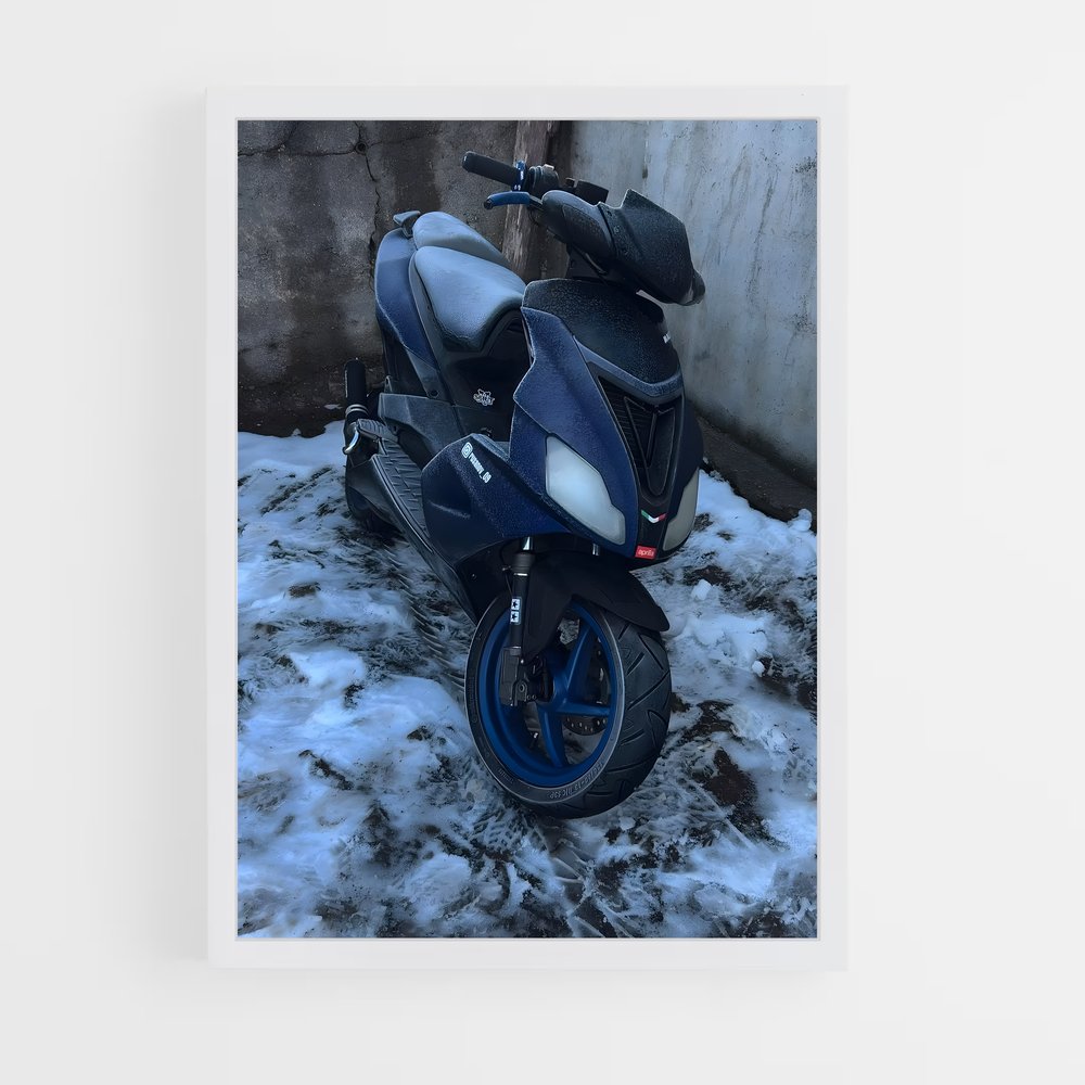 ap-aprilia sr-1 cadre Blanc