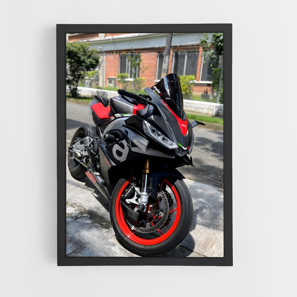 ap-aprilia sr-3 cadre Noir