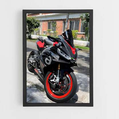 ap-aprilia sr-3 cadre Noir
