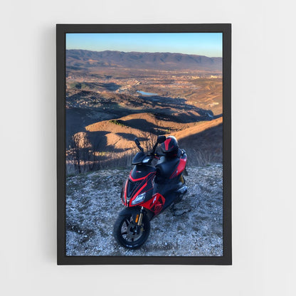 ap-aprilia sr-5 cadre Noir