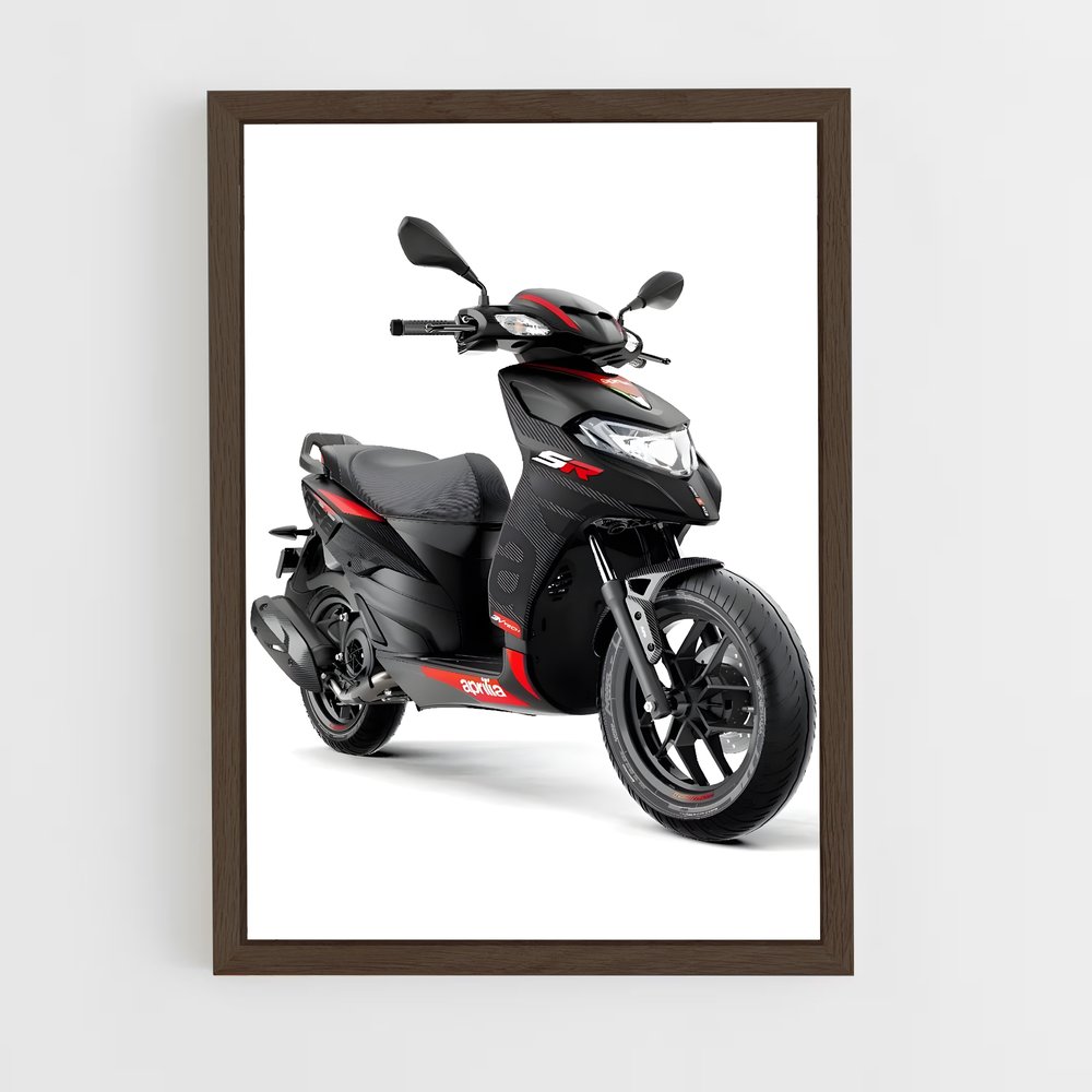 ap-aprilia sr-6 cadre Bois foncé