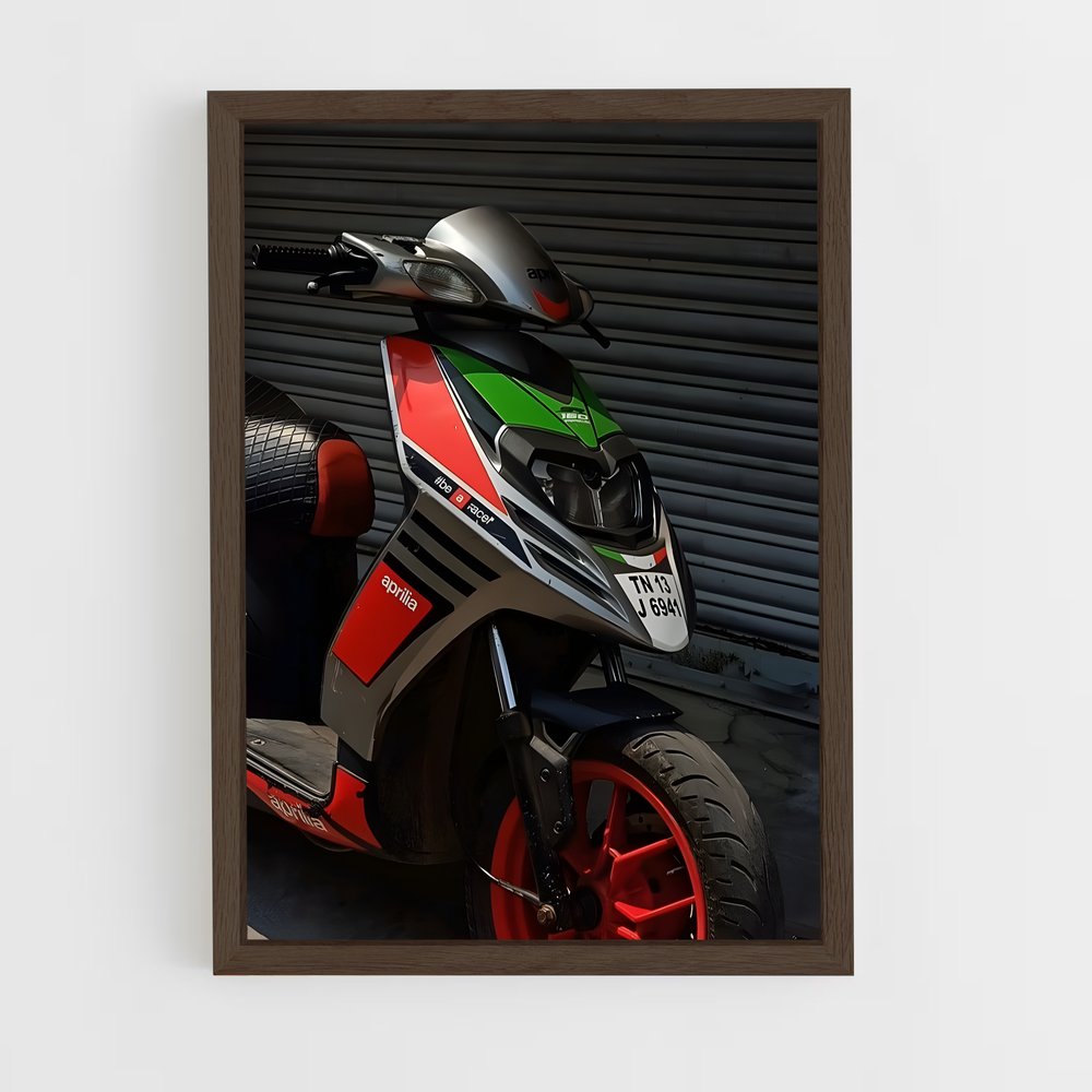 ap-aprilia sr-7 cadre Bois foncé