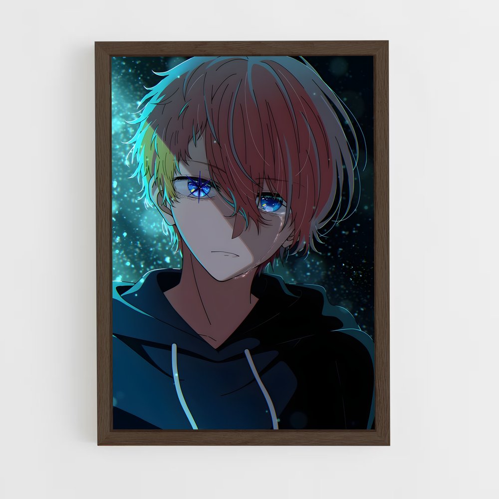 ap-aqua hoshino-1 cadre Bois foncé