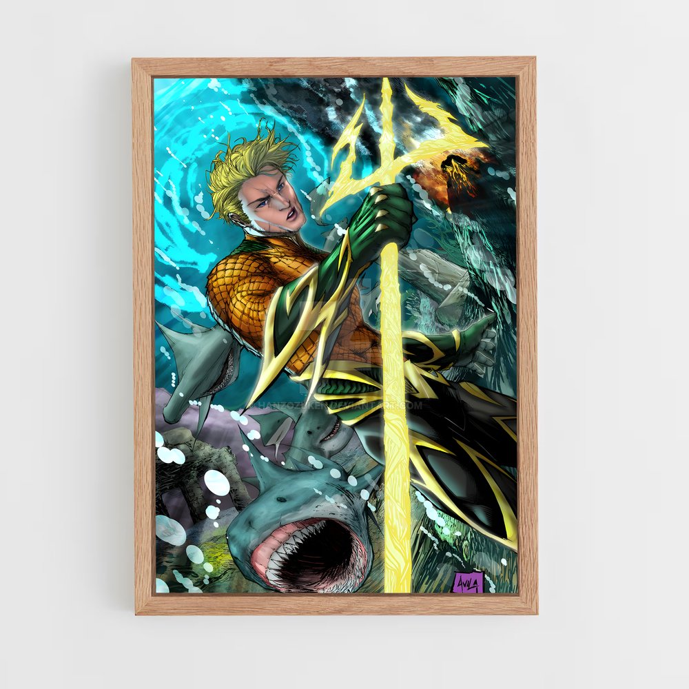 ap-aquaman-8 cadre Bois clair