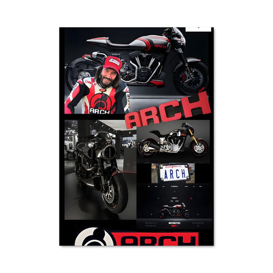 Poster Arch motorcycle 81828