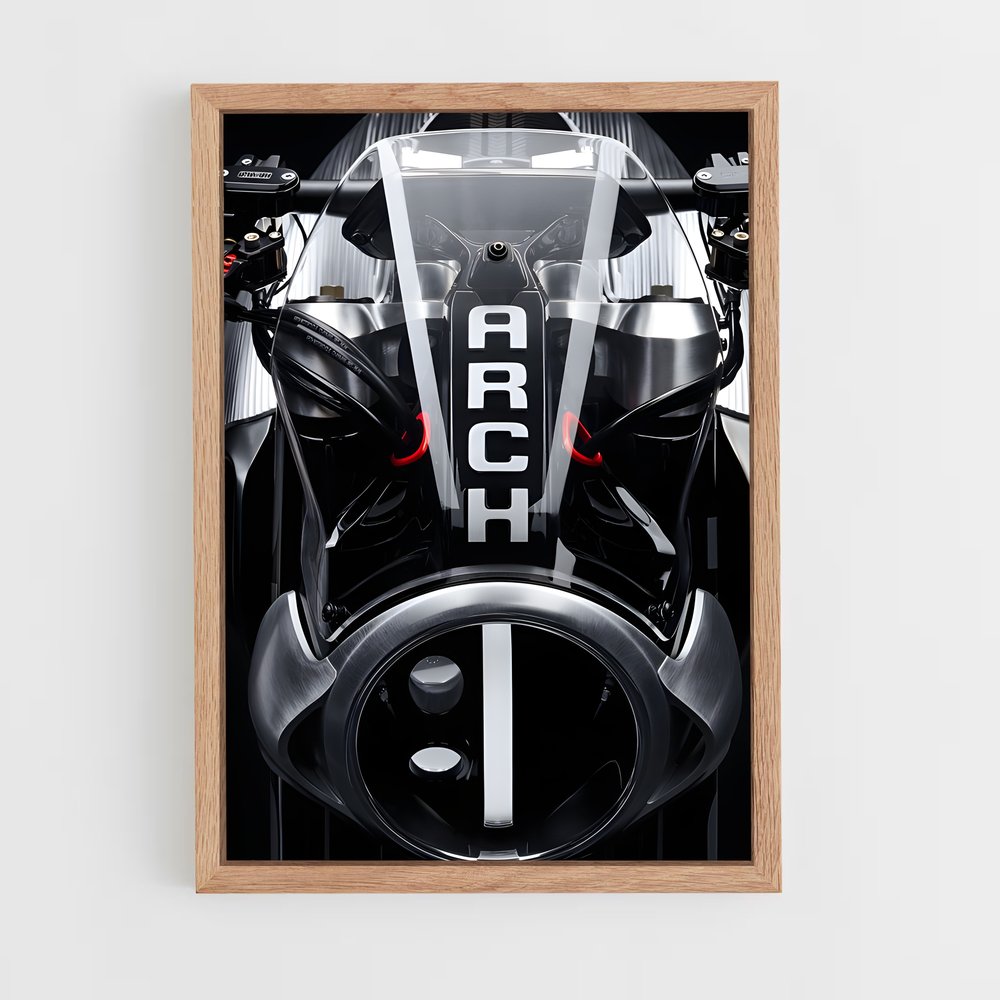 ap-arch motorcycle-1 cadre Bois clair