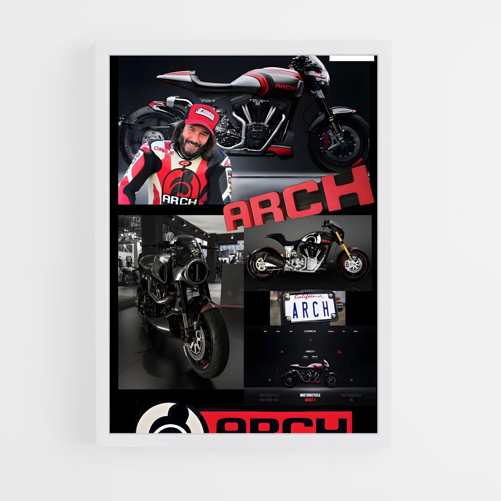 ap-arch motorcycle-2 cadre Blanc