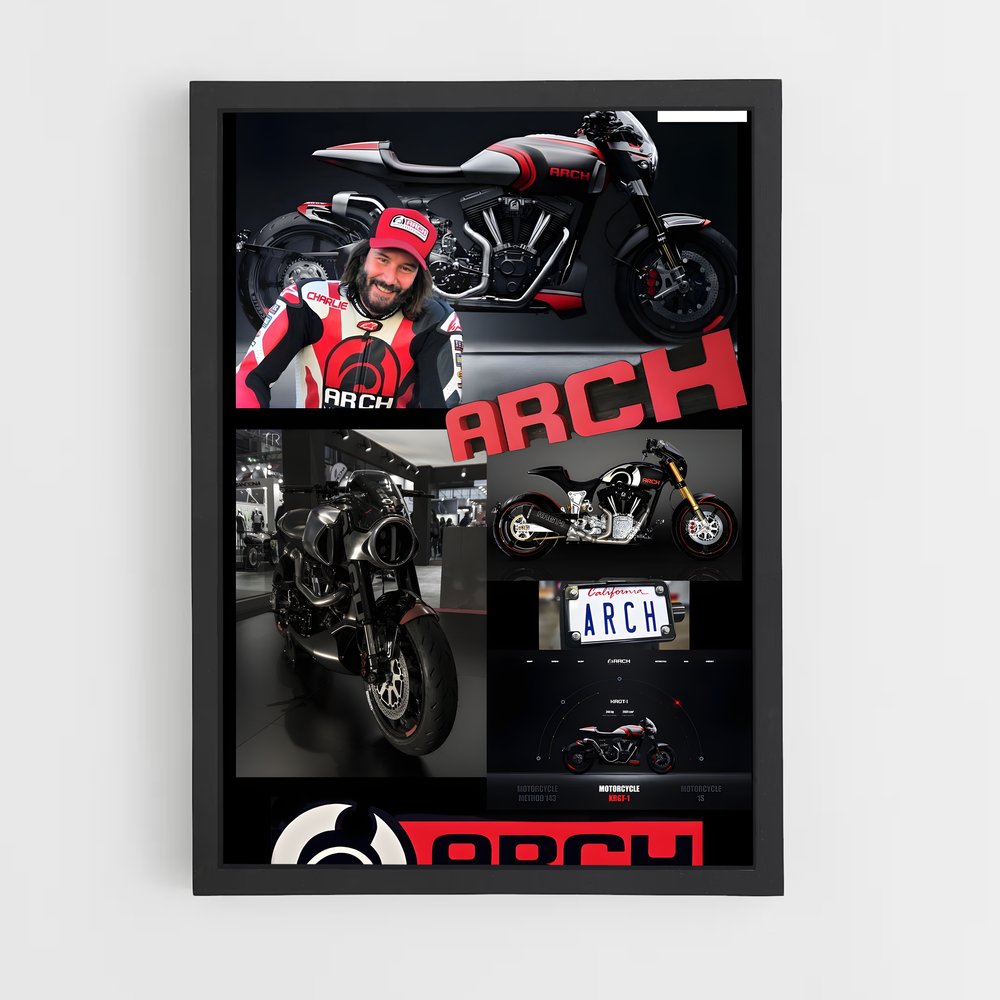 ap-arch motorcycle-2 cadre Noir