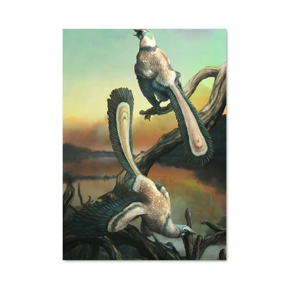Poster Duo d'Oiseaux