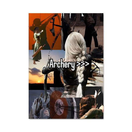 Poster Tir à l'Arc: Variétés de Précision