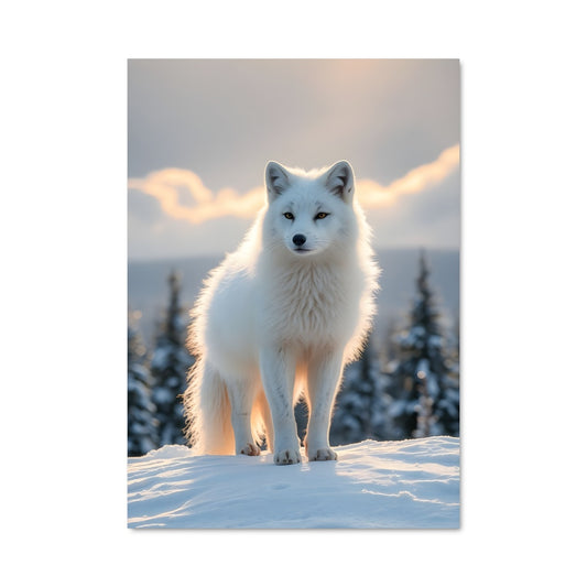 Poster Renard des Neiges