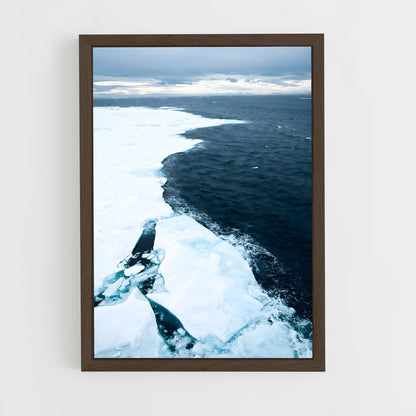 ap-arctic ice-3 cadre Bois foncé