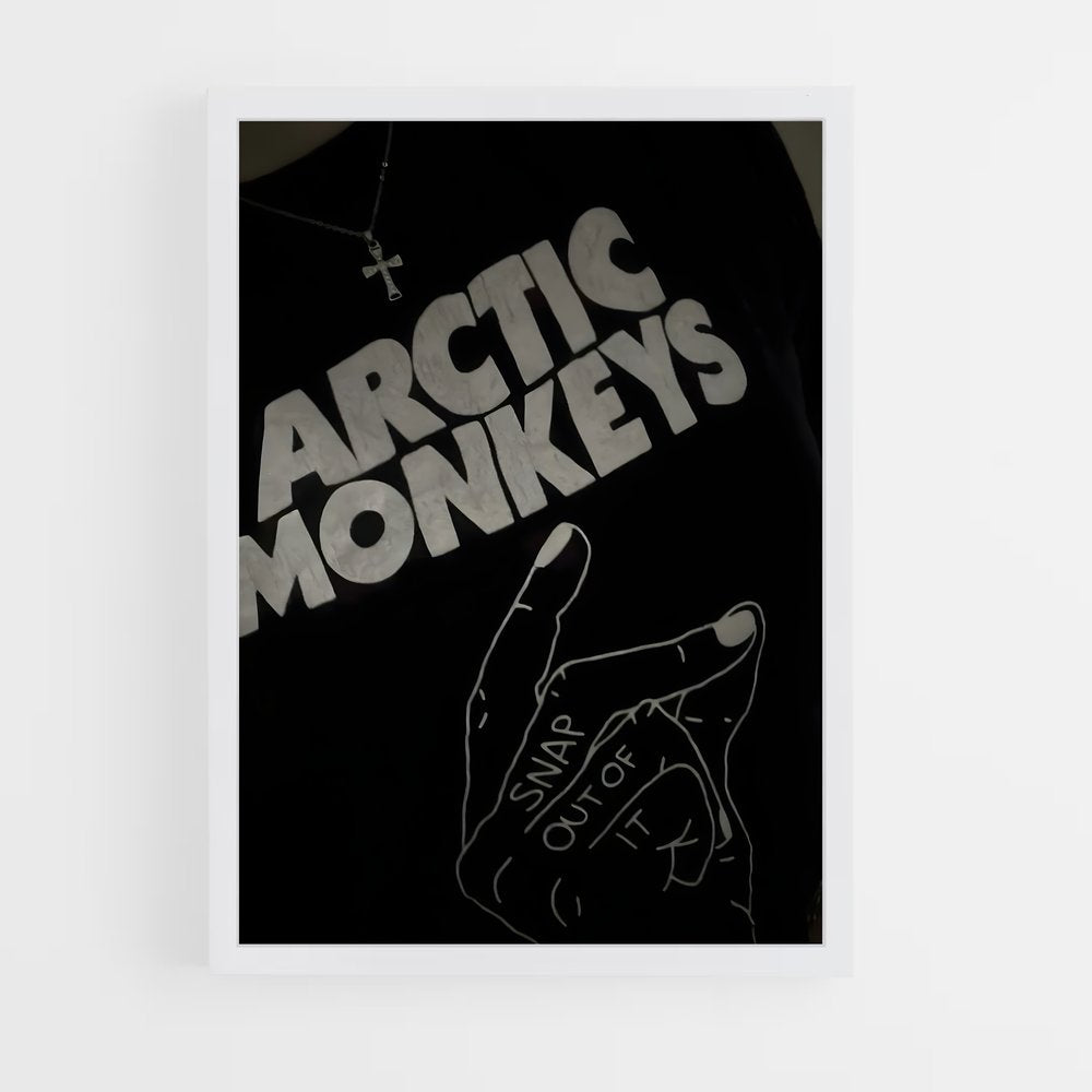 ap-arctic monkeys-5 cadre Blanc