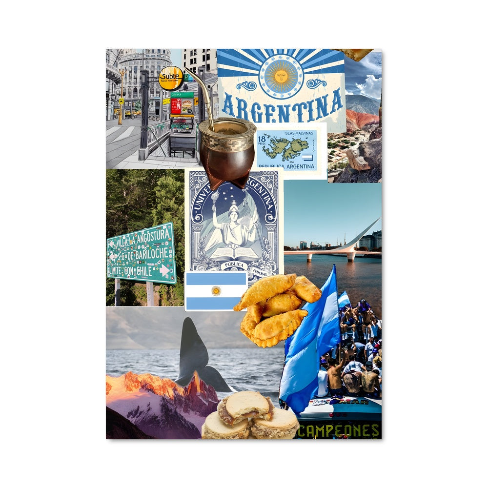 Poster Argentine Gourmande