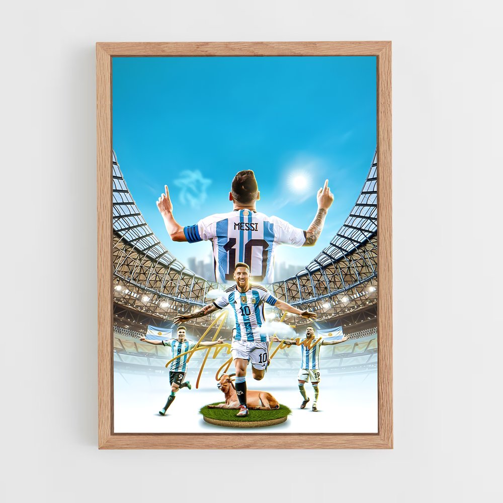 ap-argentina national football team-12 cadre Bois clair