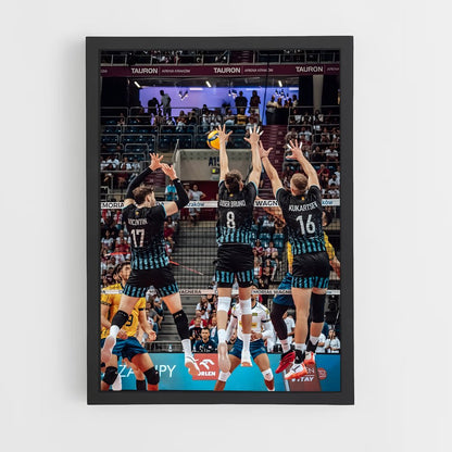 ap-argentina national volleyball team-3 cadre Noir