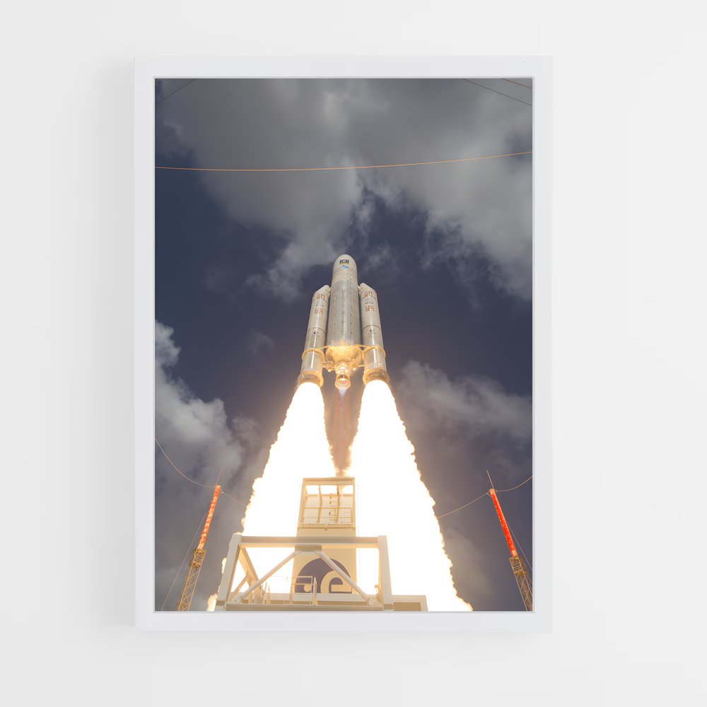 ap-ariane 5-3 cadre Blanc