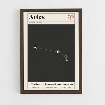 ap-aries-1 cadre Bois foncé