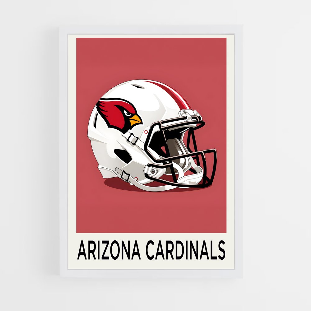 ap-arizona cardinals-8 cadre Blanc