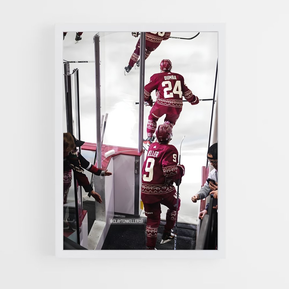 ap-arizona coyotes-4 cadre Blanc