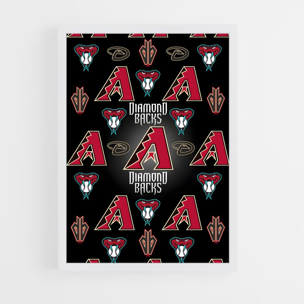 ap-arizona diamondbacks-2 cadre Blanc