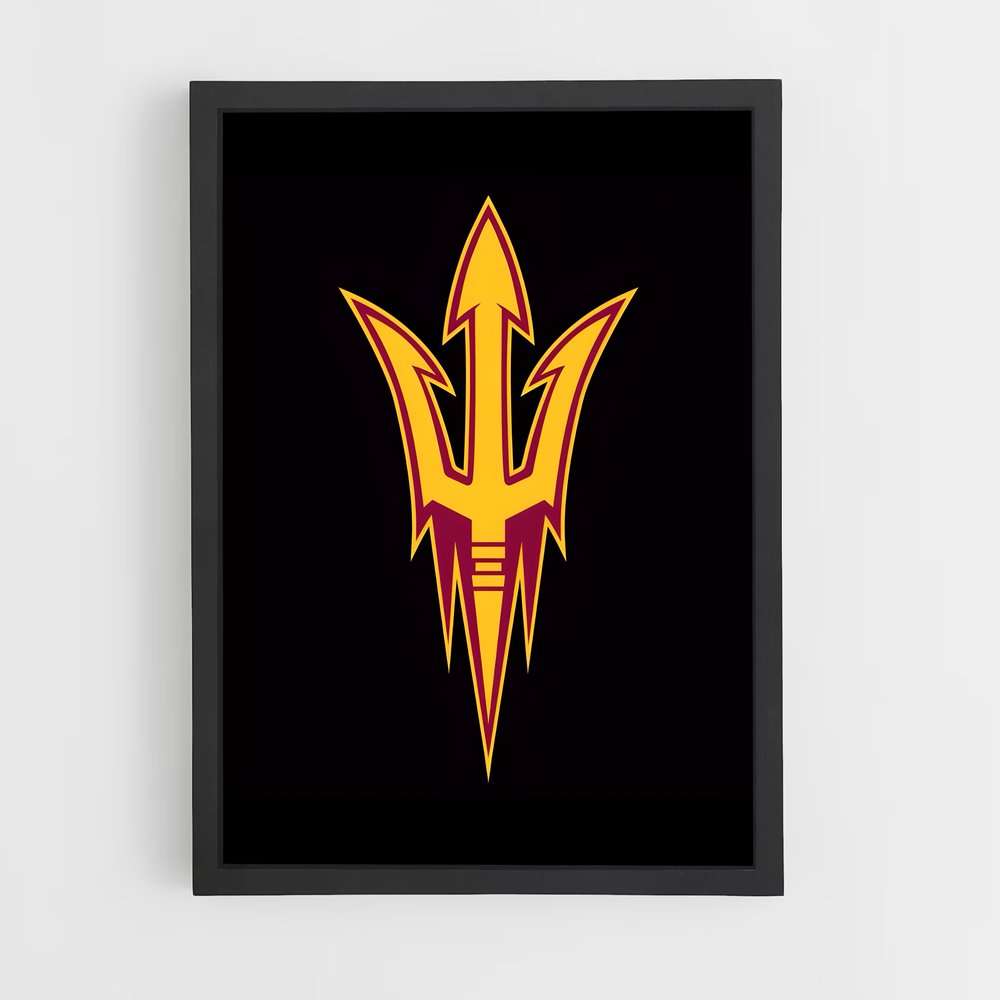 ap-arizona state sun devils-1 cadre Noir