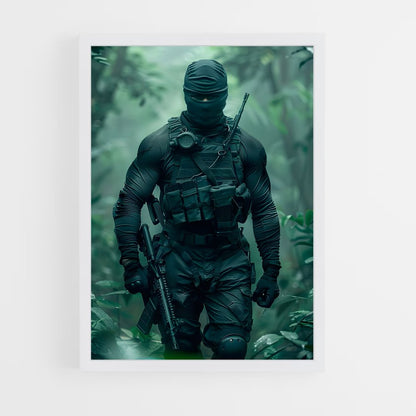 ap-army soldier-8 cadre Blanc