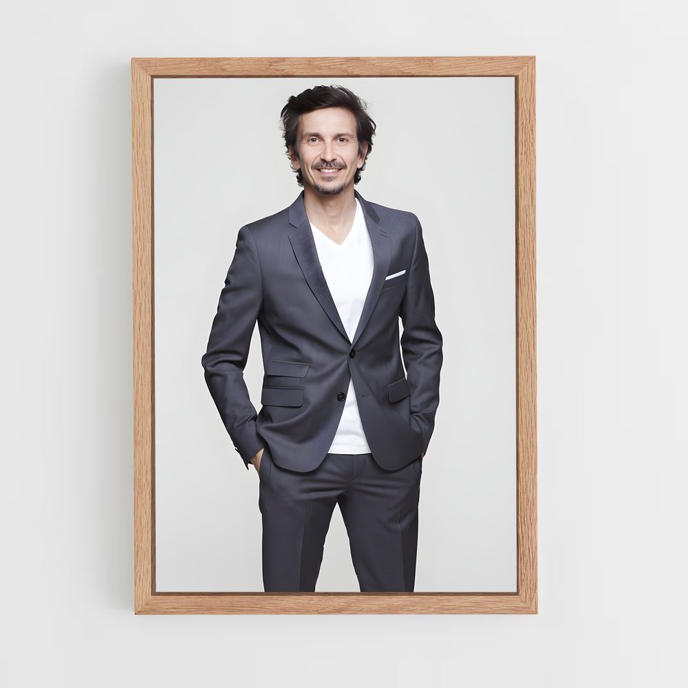 ap-arnaud tsamere-4 cadre Bois clair