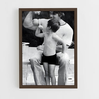 ap-arnold strongman classic-1 cadre Bois foncé