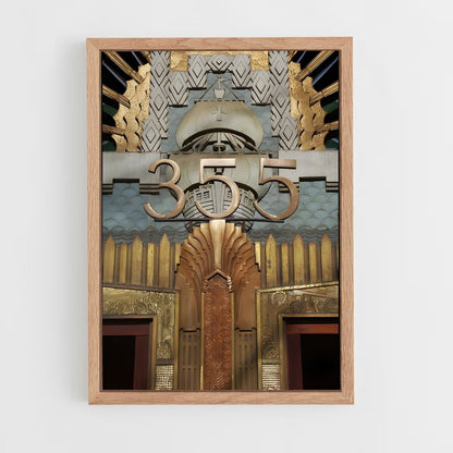 ap-art deco architecture-14 cadre Bois clair