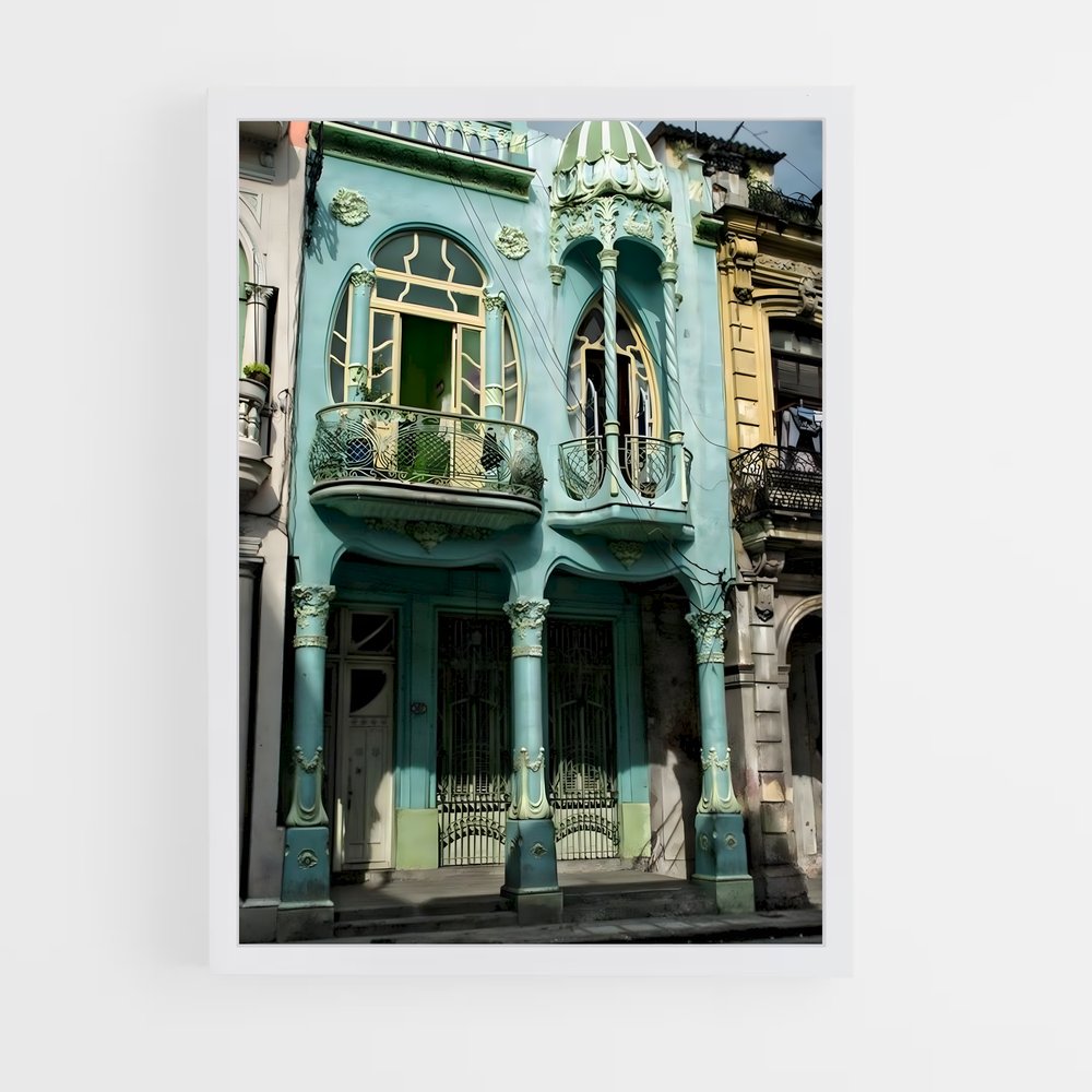 ap-art deco architecture-7 cadre Blanc