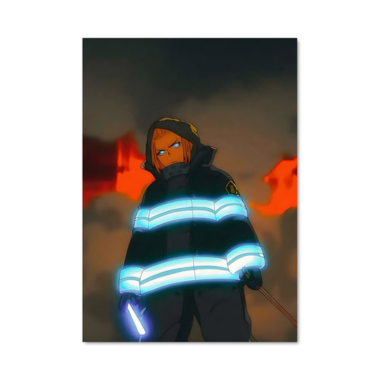 Poster Flamme du Courage