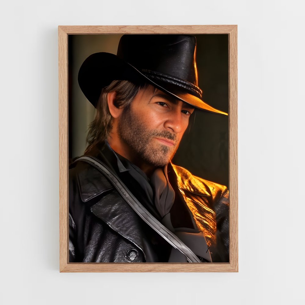 ap-arthur morgan-4 cadre Bois clair