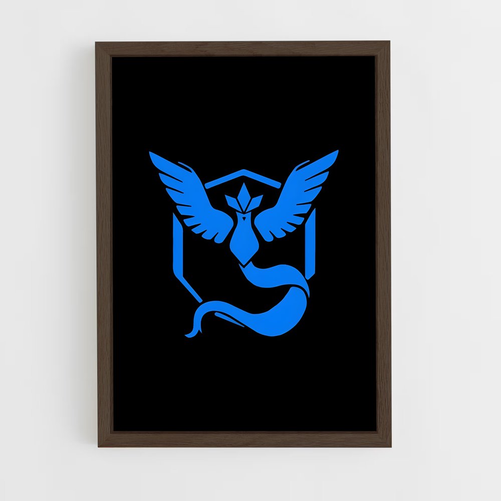 ap-articuno-8 cadre Bois foncé