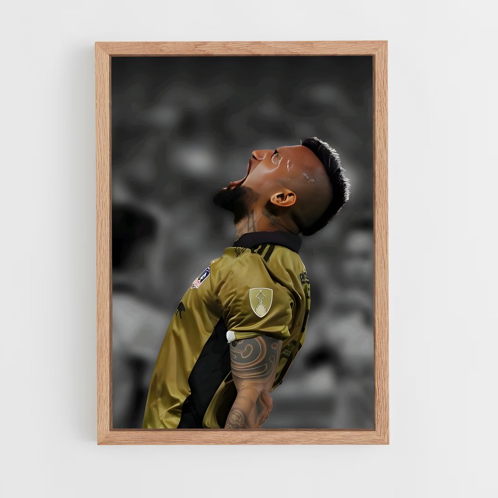 ap-arturo vidal-8 cadre Bois clair