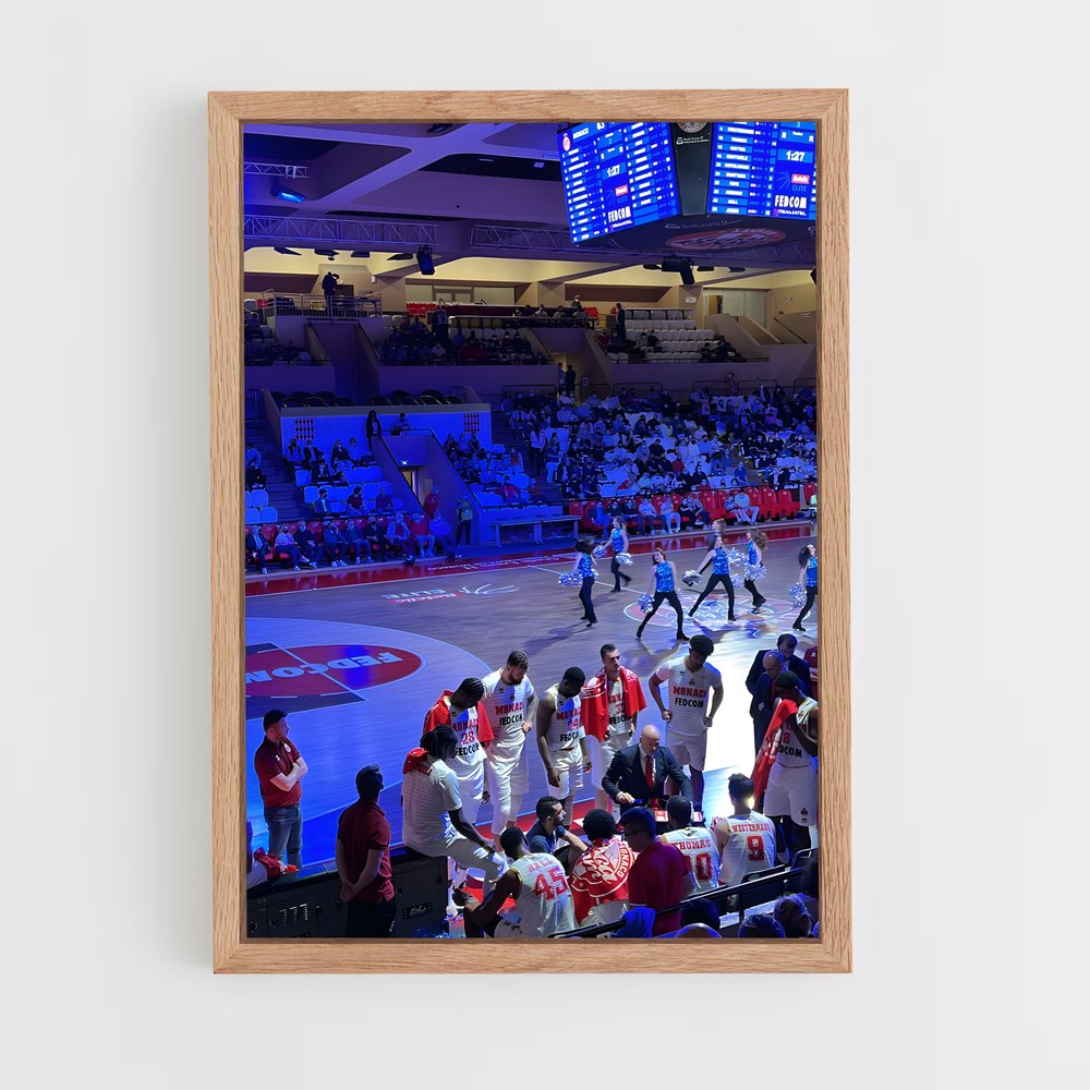 ap-as monaco basketball-1 cadre Bois clair