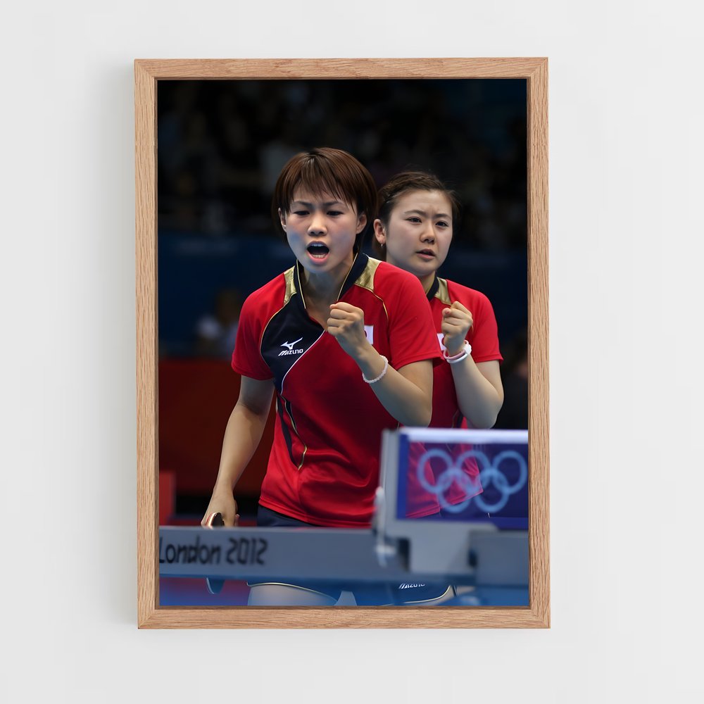 ap-asian games table tennis-3 cadre Bois clair