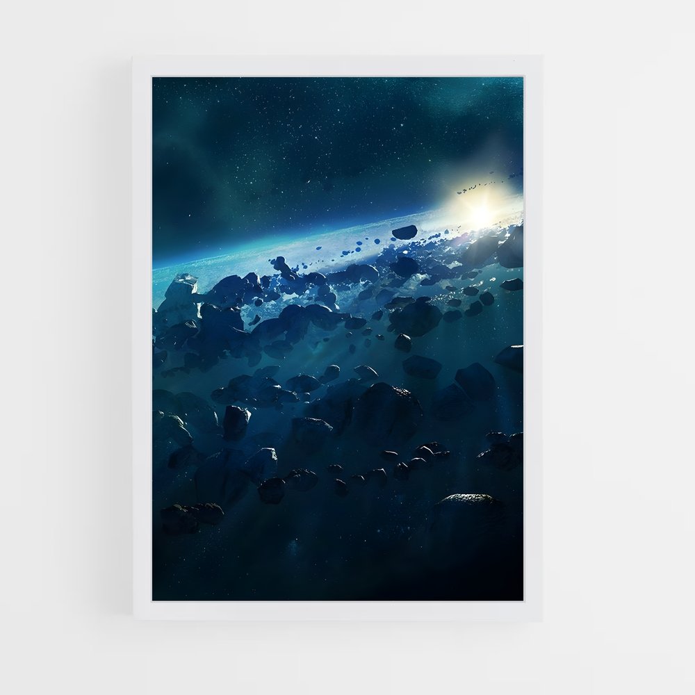 ap-asteroid belt-1 cadre Blanc