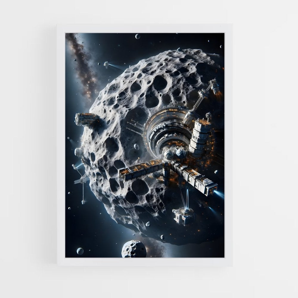 ap-asteroid belt-4 cadre Blanc