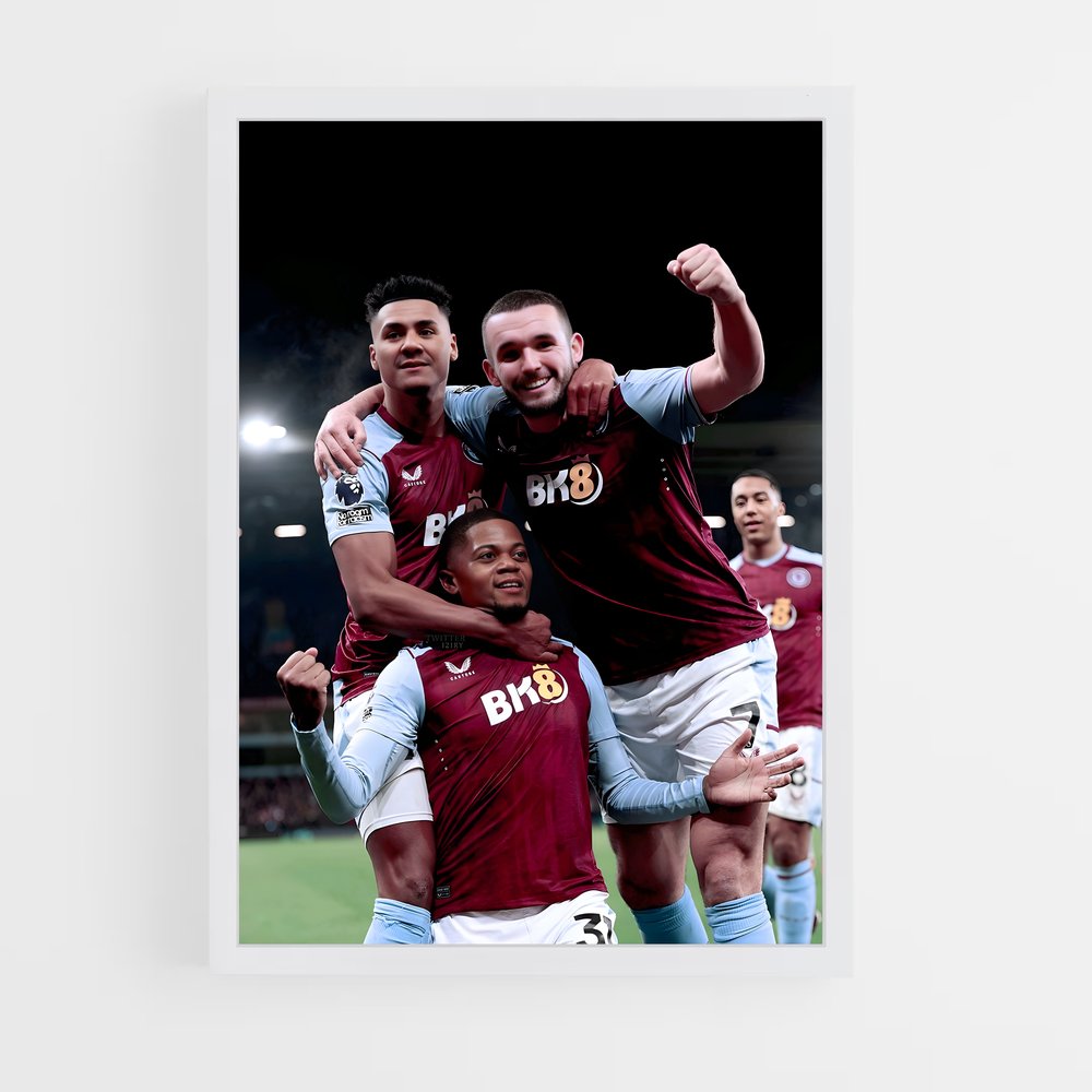 ap-aston villa fc-1 cadre Blanc