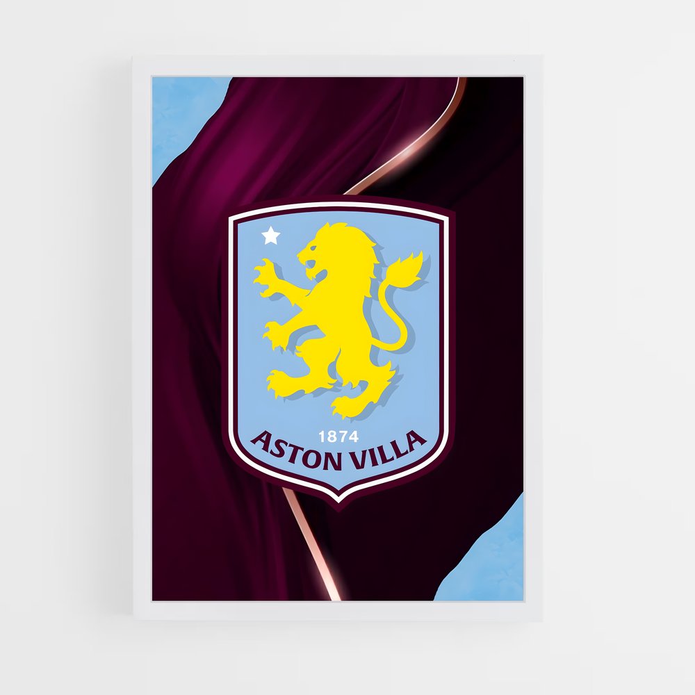 ap-aston villa fc-3 cadre Blanc