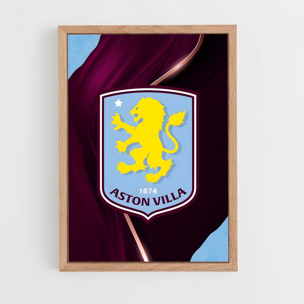ap-aston villa fc-3 cadre Bois clair